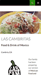 Mobile Screenshot of lascambritas.com